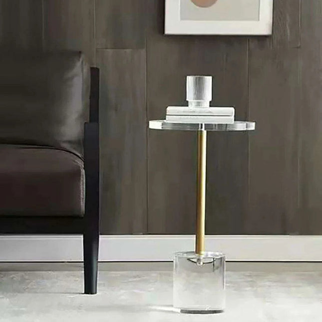 Elegant Round Acrylic Cake Showcase Stand