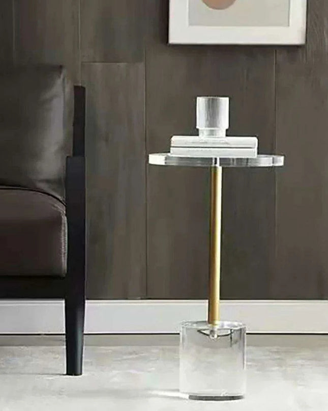 Elegant Round Acrylic Cake Showcase Stand