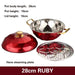 Versatile 304 Stainless Steel Cooking Pot with Integrated Steamer Basket