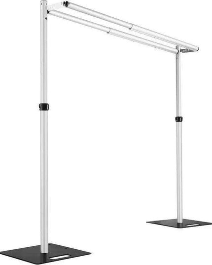 Versatile Adjustable Pipe & Drape Backdrop Stand for Events - Choose 10x10ft or 10x20ft Sizes
