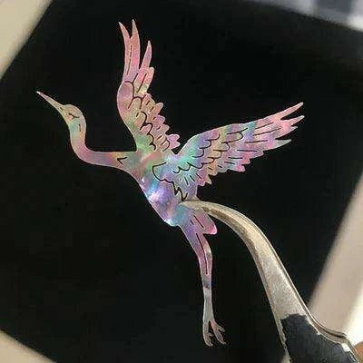 Iridescent Abalone Shell Art Flakes for Creative Masterpieces