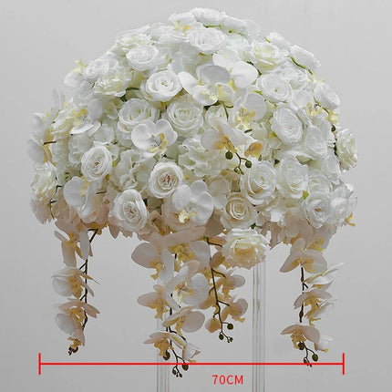 Artificial Flower Ball | Orchid, Hydrangea & Rose | 5 Sizes