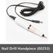 Rechargeable High-Speed Nail Drill Kit with 6 Versatile Grinding Attachments