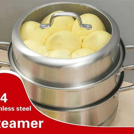 Premium 304 Stainless Steel Versatile Steamer for Healthy Cooking