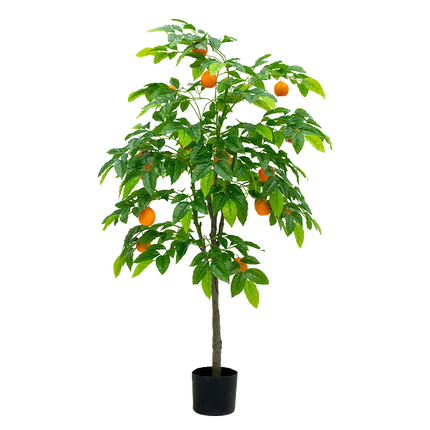 for Home Office Decoration Indoor Outdoor Plants simulation-lemon-tree-green-plant-pot-plant-decoration-bionic-fake-green-orange-tree-shooting-props-fake-plants-bonsai-2