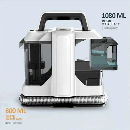 Powerful 450W Corded Handheld Cleaner for Carpets, Upholstery, and Pet Stains