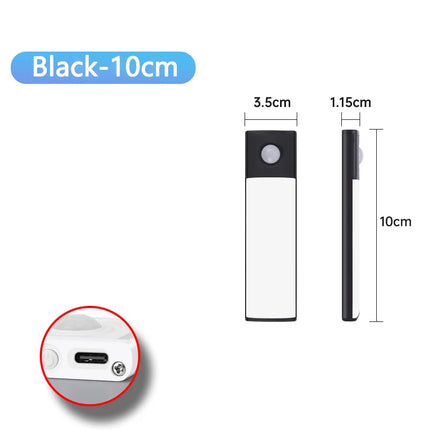 Motion Sensor USB Rechargeable LED Night Light | Under Cabinet & Closet Lamp