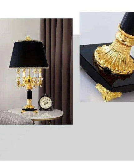 Elegant Black Crystal Illumination - Stylish Home Lighting Decor