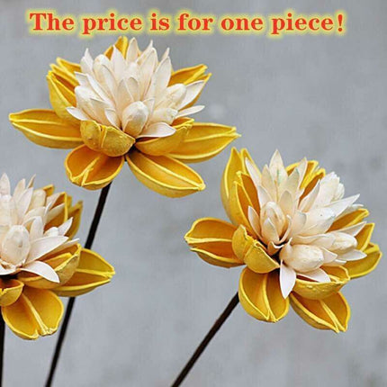 Artisanal Lotus Blossom Bouquet: A Rustic Touch for Your Home