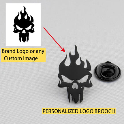 Paiwei Customized Stainless Steel Brooch - Logo & Badge Design
