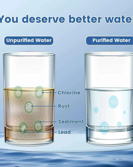 Premium Faucet Water Filter System - Enhance Taste and Save Money Effortlessly