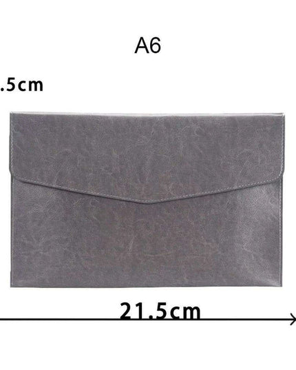 Sophisticated PU Leather Business Portfolio with Ample Storage