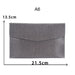 Sophisticated PU Leather Business Portfolio with Ample Storage