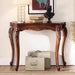 Elegant Vintage Solid Wood Console Table for Hallway – Timeless European Charm