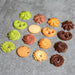 Lifelike Cookie Display Collection - 16 Realistic Replicas for Bakery Showcases and Photography