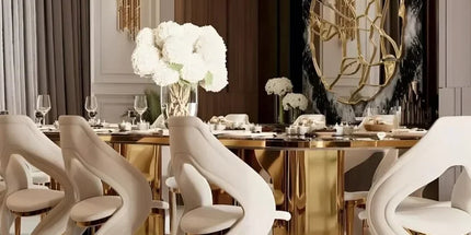 High-end modern luxury dining table set 10-12 seats marble top gold stainless steel dining table set kitchen hotel villa high-end-modern-luxury-dining-table-set-10-12-seats-marble-top-gold-stainless-steel-dining-table-set-kitchen-hotel-villa