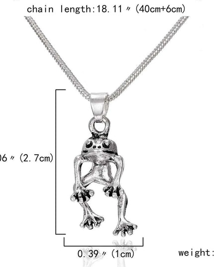 Whimsical Silver Frog Studs - Fun Gothic Punk Earrings for Distinctive Women