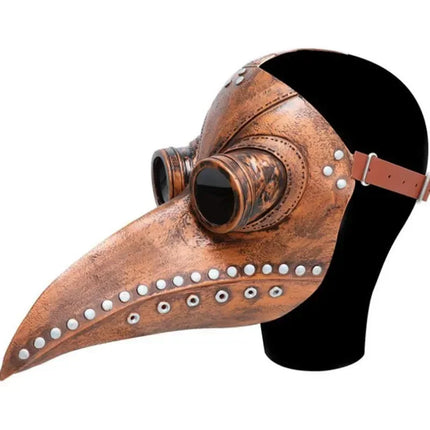 Black Rubber Plague Doctor Mask Costume Halloween Cartoon Spooky Steampunk Gas Latex Mask for Kids and Adults Cosplay Props black-rubber-plague-doctor-mask-costume-halloween-cartoon-spooky-steampunk-gas-latex-mask-for-kids-and-adults-cosplay-props-1