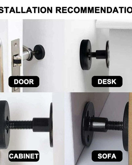 Adjustable Bed Frame Stability Kit with Noise Reduction and Wall Protection