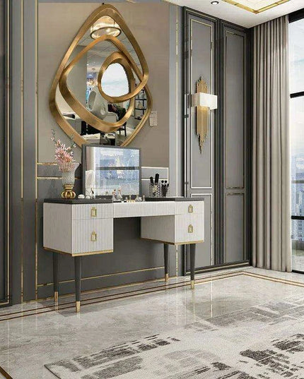 Nordic Retro Chic Hanging Mirror: Timeless Style for Home and Bathroom