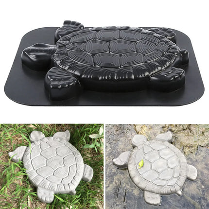 Charm Hub Reusable Tortoise Concrete Mold - DIY Garden Stepping Stones