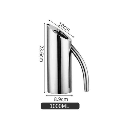 Luxurious Gold-Plated Stainless Steel Beverage Mixing Kettle