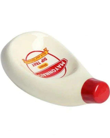 Quirky Tomato and Mustard Shaped Ceramic Dipping Bowls for Elegant Entertaining