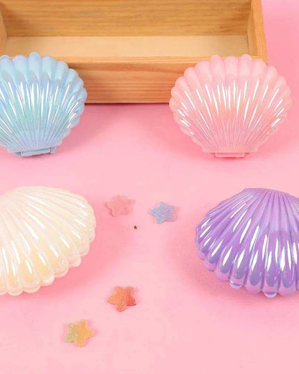 Chic 5-Piece Metallic Shell Candy Box Collection for Elegant Gift Giving and Event Decor