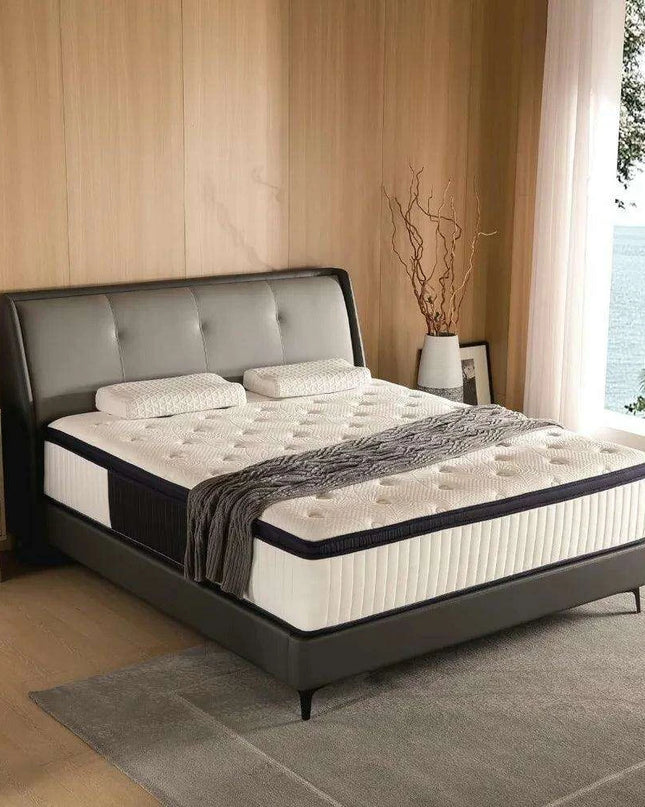 14-Inch King Hybrid Memory Foam Mattress with Pocketed Springs for Luxurious Sleep