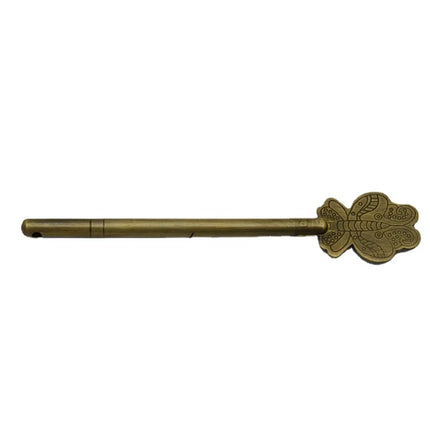Antique Bolt Straight Lock Bolt Chinese Furniture Hardware Brass Locki