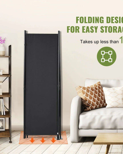 Chic Weatherproof 2-Panel Room Divider for Modern Indoor Privacy