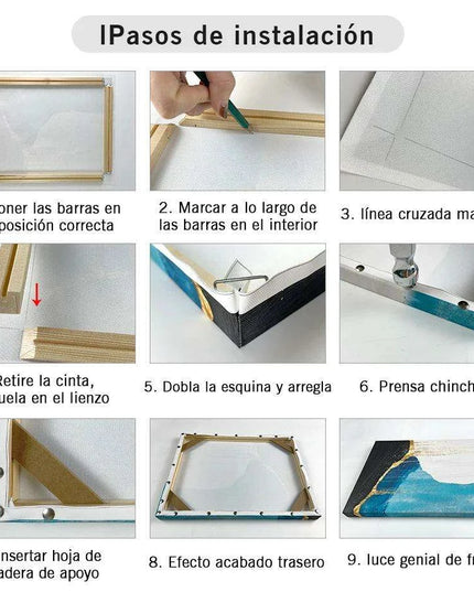 Rustic Pine Wood Customizable Picture Frame - DIY Home Decor Kit for Personal Touch