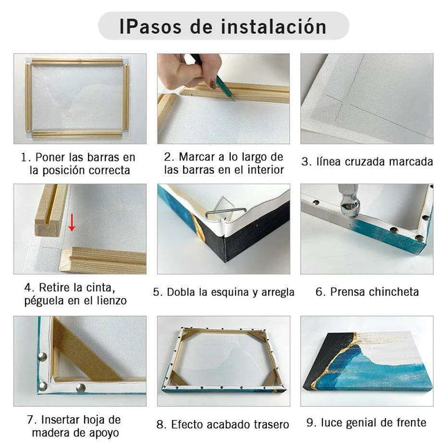 Rustic Pine Wood Customizable Picture Frame - DIY Home Decor Kit for Personal Touch