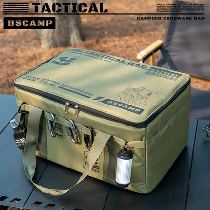 30-42L Tactical Camping Storage Bag Waterproof Insulated Folding Organizer