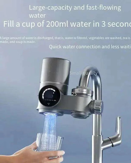 Advanced UV Water Purification Faucet Filter with Instant Hot Water and 8-Stage Filtration System