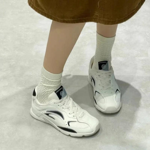 Chic Women's Breathable Mesh Loafers - Vintage Outdoor Sneakers for Spring & Autumn