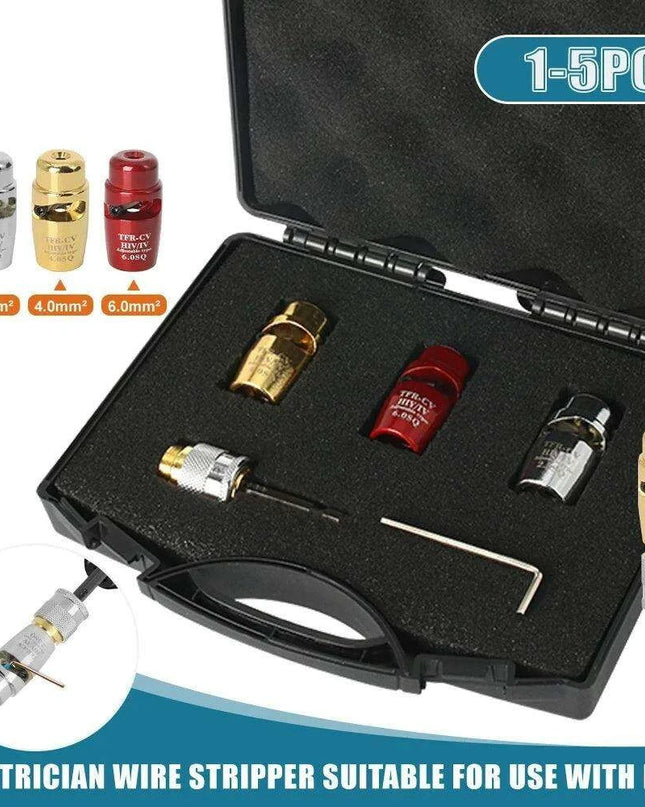 Lightweight Aluminum Wire Stripping Toolkit for Electricians: Efficient and Portable Solution