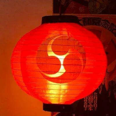 Elegant Handmade Japanese Silk Waterproof Lantern for Outdoor Spaces - 30x30CM