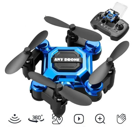 Stone's Store Mini Folding Mosquito Drone with Aerial Camera & Remote