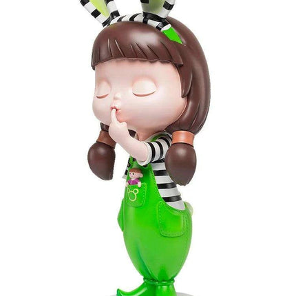 Whimsical Nordic Cartoon Character Statue for Creative Indoor Decor