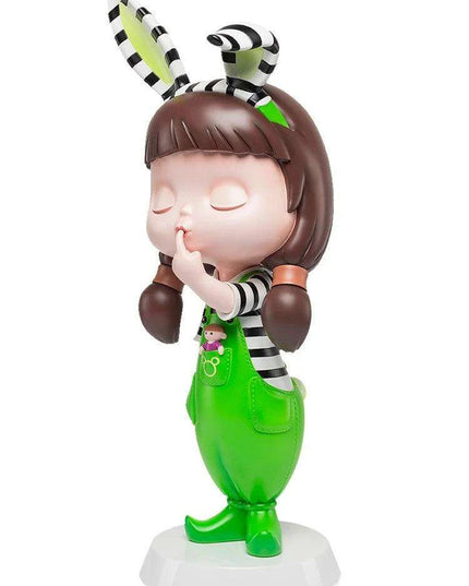 Whimsical Nordic Cartoon Character Statue for Creative Indoor Decor