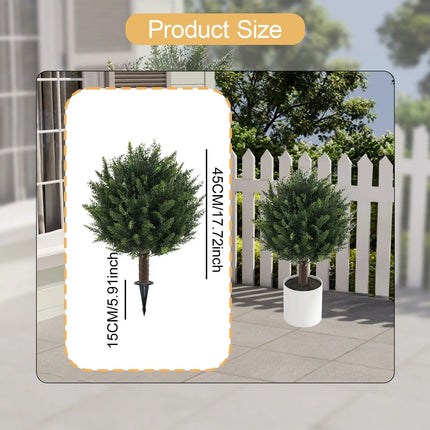Artificial Topiary Boxwood Tree Tree with Ground Bushes Artificial Plant for Backyard Garden Outdoor Gazebo artificial-topiary-boxwood-tree-tree-with-ground-bushes-artificial-plant-for-backyard-garden-outdoor-gazebo