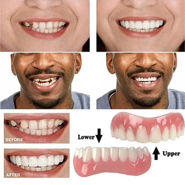 Perfect Smile Instant Denture Toothpaste - Oral Hygiene Tool, Whitenin