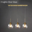 3-Light — Clear / Red / No Bulb