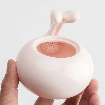 Exquisite Jade Rabbit Ceramic Tea Set for Sophisticated Gatherings and Outdoor Retreats