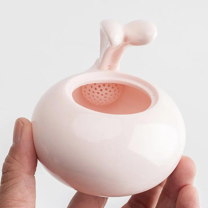 Exquisite Jade Rabbit Ceramic Tea Set for Sophisticated Gatherings and Outdoor Retreats