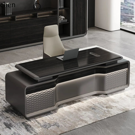 HYS senior sense manager desk office desk simple modern light luxury high-end hys-senior-sense-manager-desk-office-desk-simple-modern-light-luxury-high-end