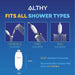 Ultimate Vitamin C Shower Filter for Hydrated Skin, Luscious Hair, and Strong Nails