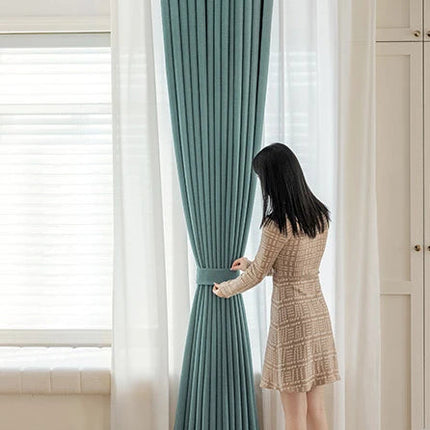 Super Soft Chenille Blackout Curtains – Custom Size & High Blackout