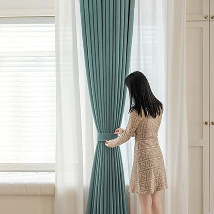 Super Soft Chenille Blackout Curtains – Custom Size & High Blackout